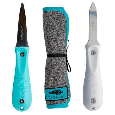 Toadfish Qualifies for Free Shipping Toadfish Shuckers Bundle Put 'Em Back Oyster Knife #1014