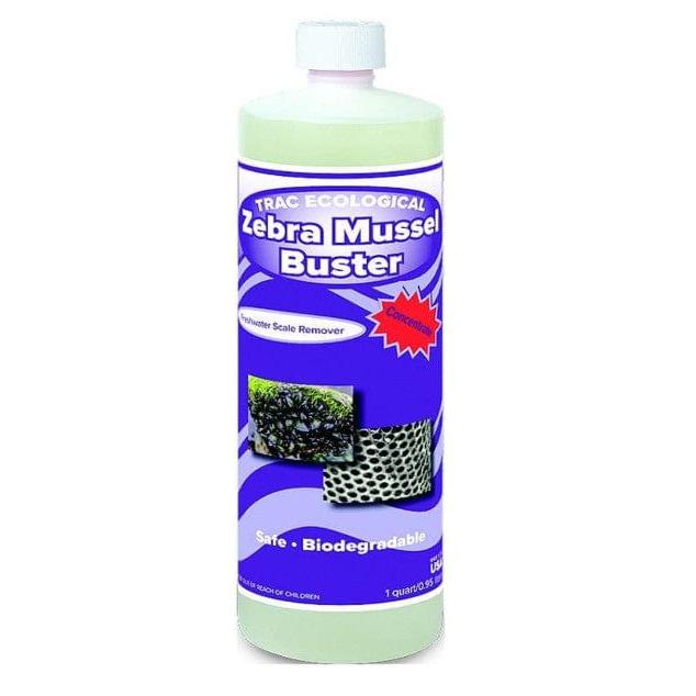 Trac Ecological Not Qualified for Free Shipping Trac Ecological Zebra Mussel Buster Concentrate Quart #1525-MQ
