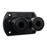 Uflex USA Qualifies for Free Shipping Uflex Dual Thru-Hull Hose Fitting Black #R8B
