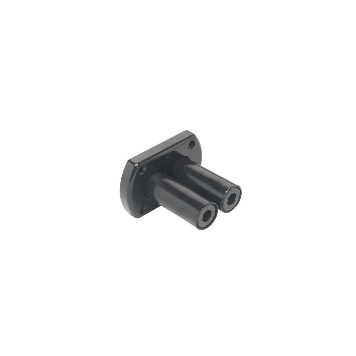 Uflex USA Qualifies for Free Shipping Uflex Dual Thru-Hull Hose Fitting Black #R8B