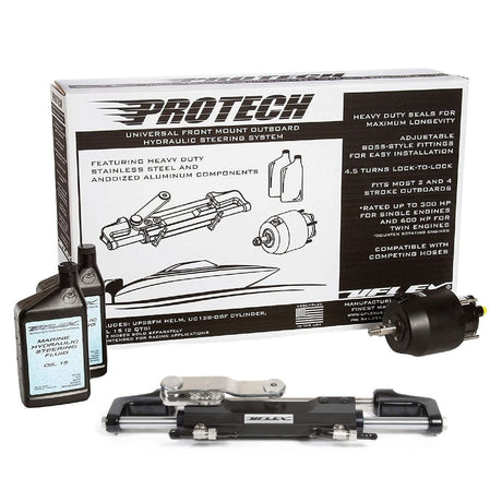 Uflex USA Qualifies for Free Shipping Uflex Protech 2 Front Mount O/B Hydraulic System No Hoses #PROTECH 2.1