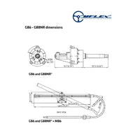 Uflex USA Qualifies for Free Shipping Uflex Single Cable Rack Helm #G86