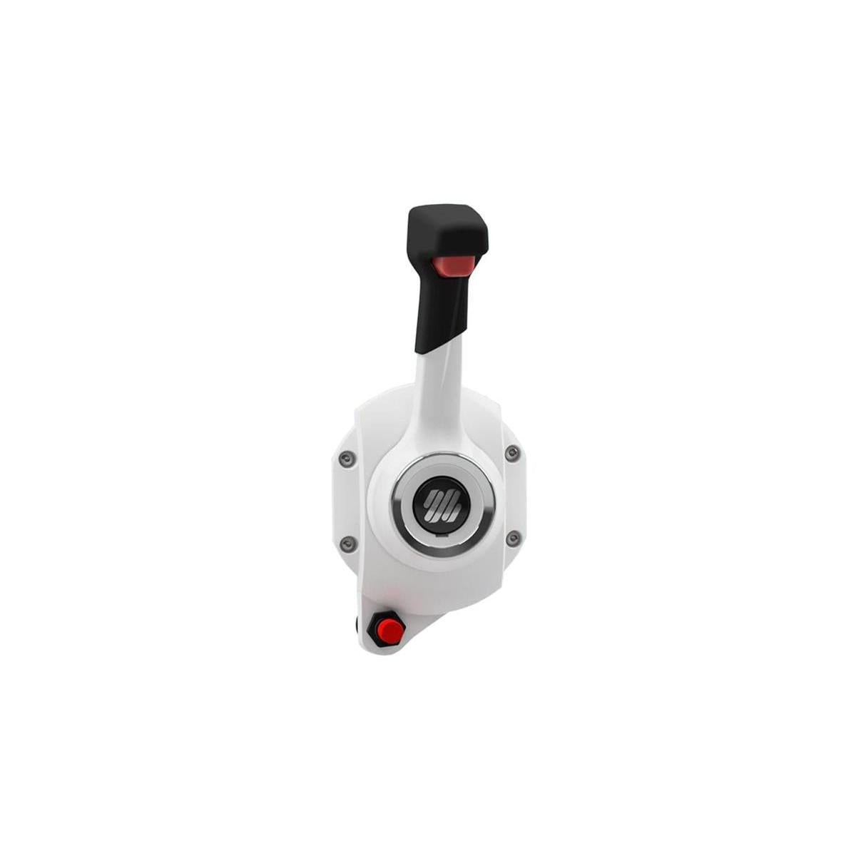 Uflex USA Qualifies for Free Shipping Uflex USA Side Mount Single Lever White with Kill Switch #B110W/KS