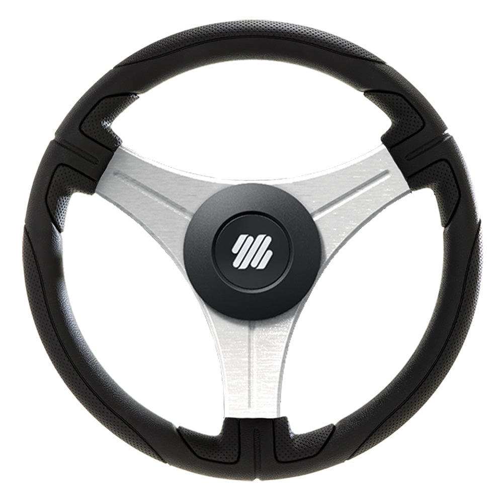 Uflex USA Qualifies for Free Shipping Uflex Ustica 13" Steering Wheel Black Polyurethane #USTICA-B/S