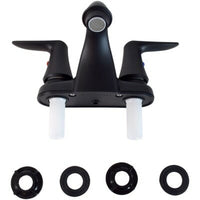 Valterra Qualifies for Free Shipping Valterra Catalina 2-Handle Low Arc Lavatory Faucet Matte Black #PF222706
