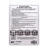 Valterra Qualifies for Free Shipping Valterra Vent Screen Water Heater fits WH-6GEA #A10-1324VP