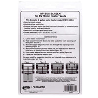 Valterra Qualifies for Free Shipping Valterra Vent Screen Water Heater fits WH-6GEA #A10-1324VP
