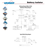 Vanner Qualifies for Free Shipping Vanner Schottky Isolator 2 Battery Bank 25a #51-140