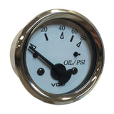 VDO Qualifies for Free Shipping VDO Cockpit Marine 2-1/16" Oil Pressure Gauge #350-15276