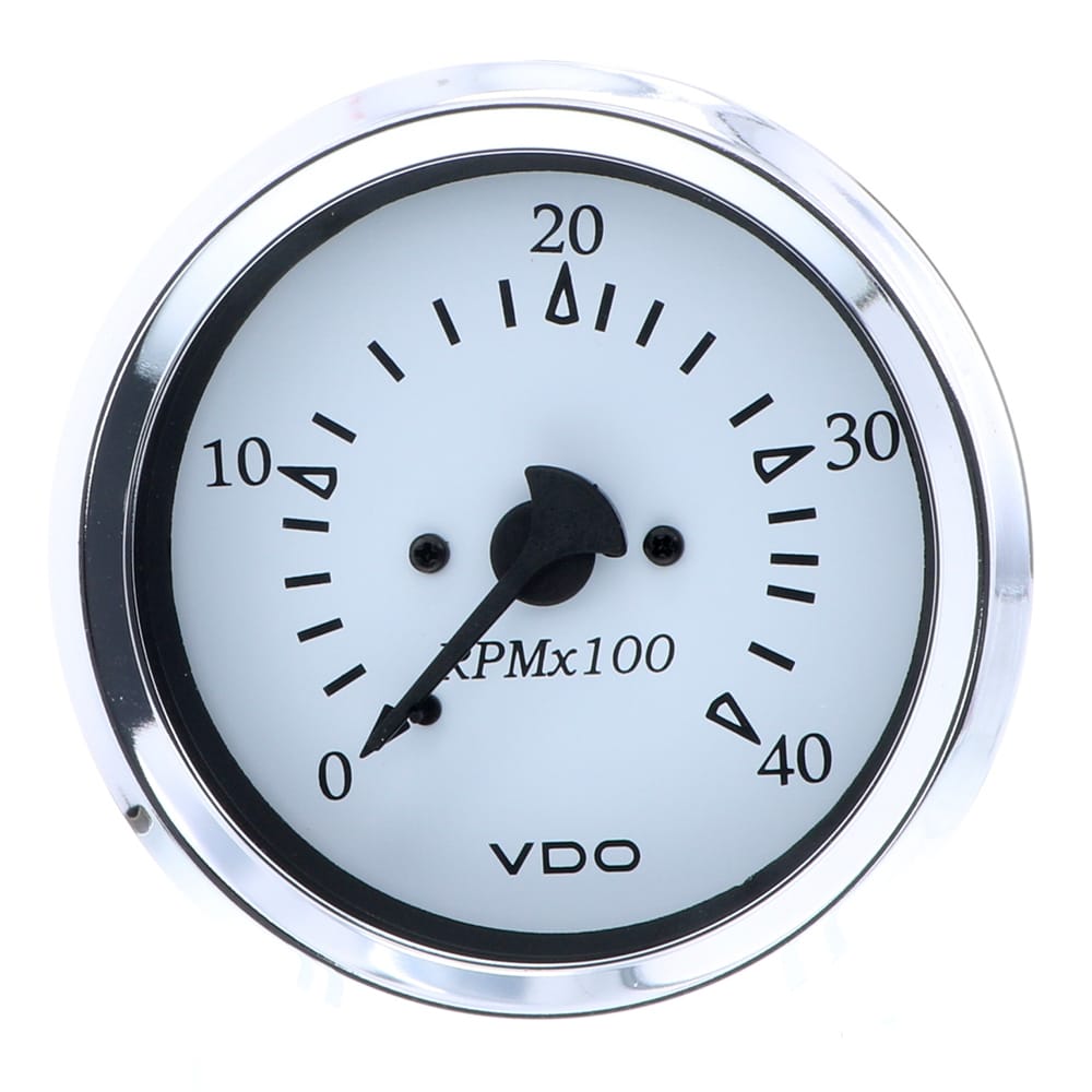 VDO Not Qualified for Free Shipping VDO Cockpit Marine 85mm 3-3/8" Diesel Tachometer #333-15273