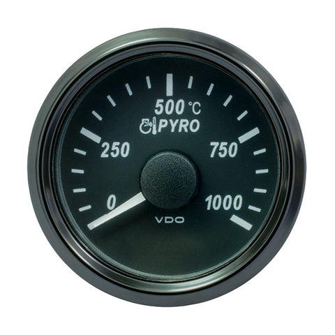 VDO Qualifies for Free Shipping VDO SingleViu 2-1/16" Exhaust Gas Gauge 1000-Degree C #A2C3833050030