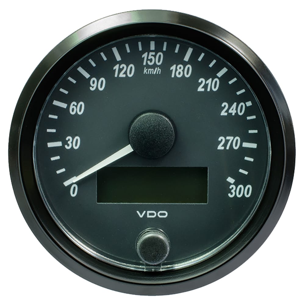 VDO Not Qualified for Free Shipping VDO SingleViu 80mm 3-1/8" Speedomater 300 Km/H #A2C3832950030
