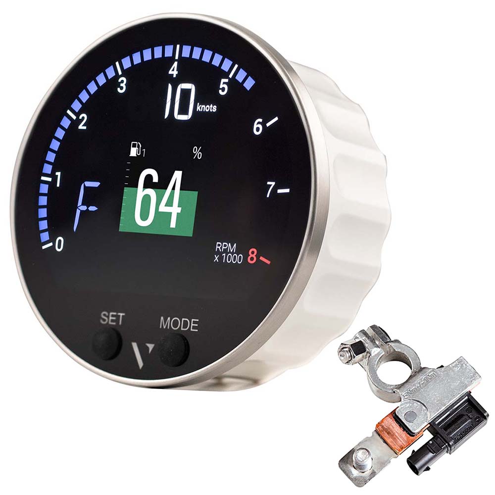 VDO Qualifies for Free Shipping Veratron 85mm 3-3/8" VMH-35S Multifuntion Gauge with Voltage #B00143502