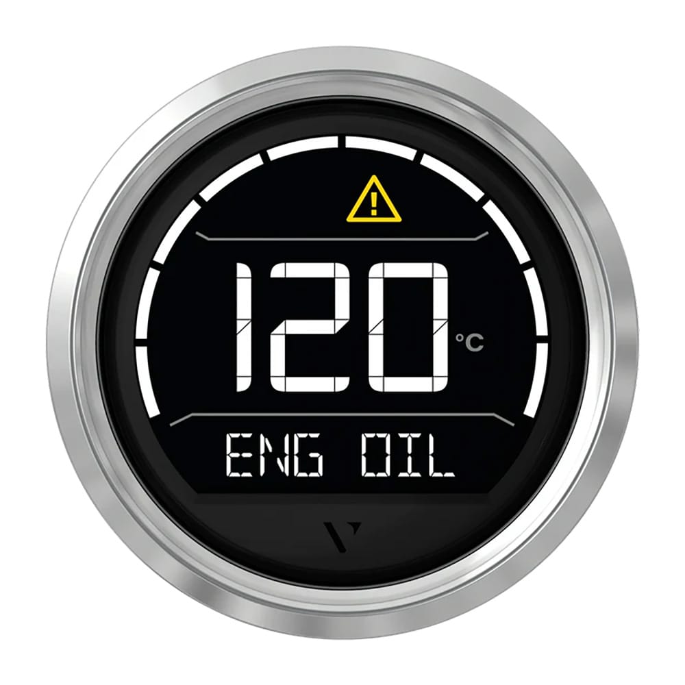 VDO Qualifies for Free Shipping Veratron VL Digital 52 with Triangular Chrome Bezel #B00205703