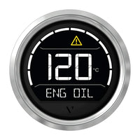 VDO Qualifies for Free Shipping Veratron VL Digital 52 with Triangular Chrome Bezel #B00205703
