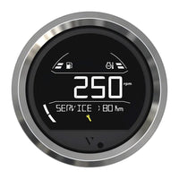 VDO Qualifies for Free Shipping Veratron VL Digital 85 with Triangular Chrome Bezel #B00205803