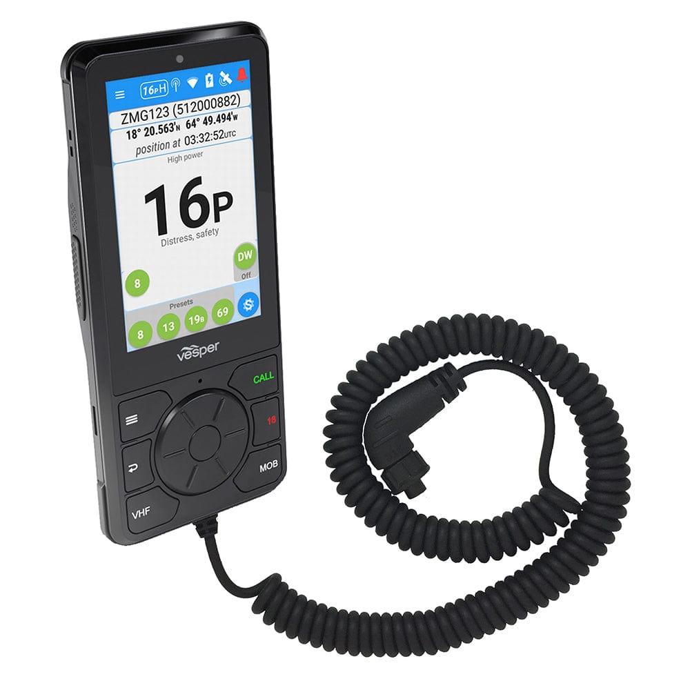 Vesper Marine Qualifies for Free Shipping Vesper Cortex H1 Tethered Handset #010-02816-00