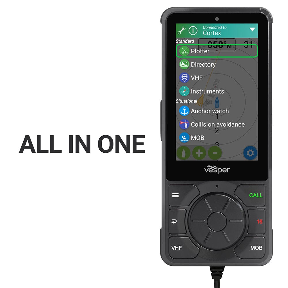 Vesper Marine Qualifies for Free Shipping Vesper Cortex H1 Tethered Handset #010-02816-00