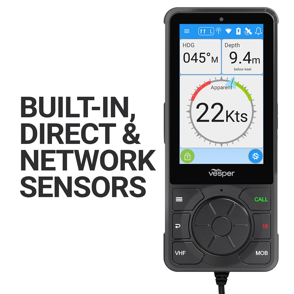 Vesper Marine Qualifies for Free Shipping Vesper Cortex H1 Tethered Handset #010-02816-00