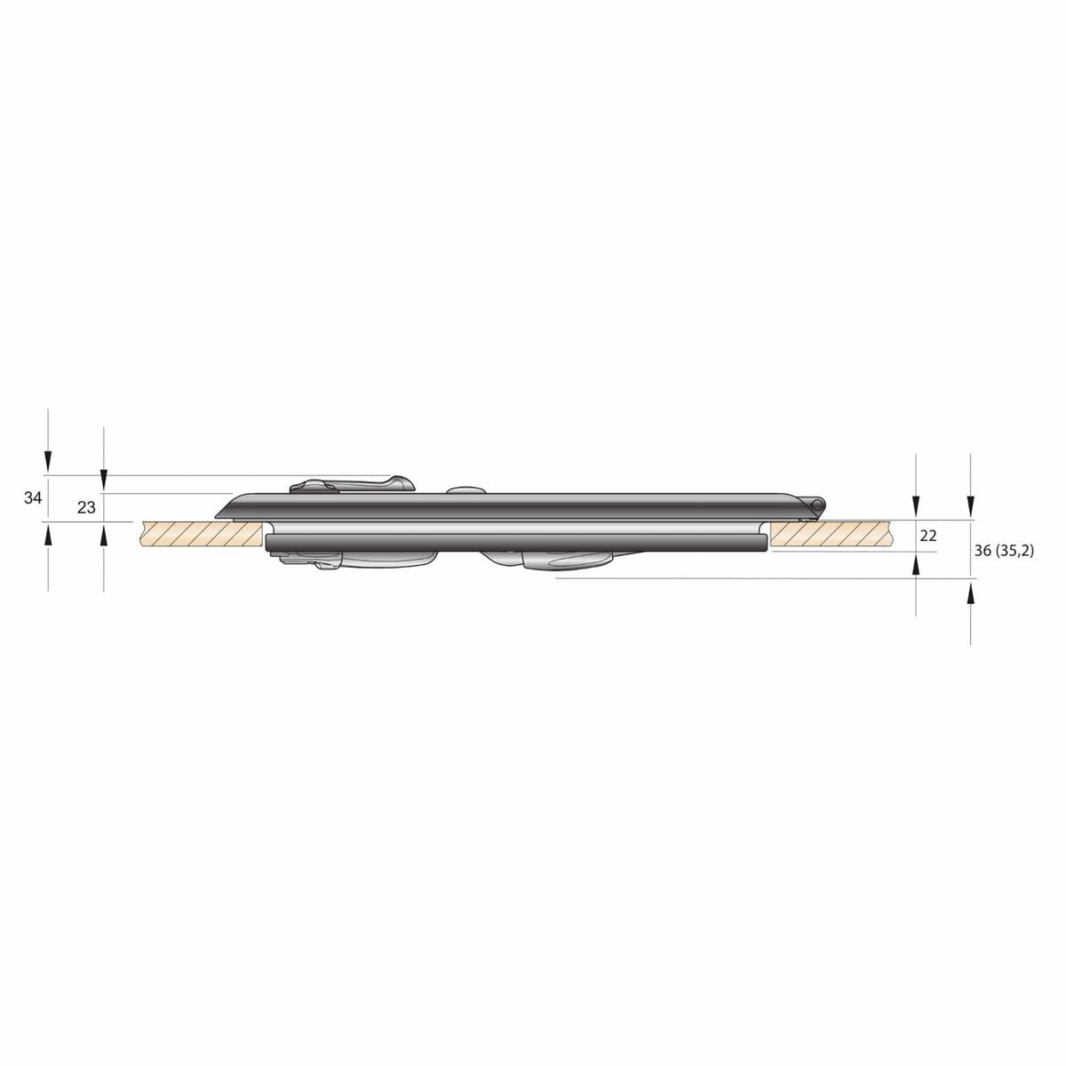 Vetus Qualifies for Free Shipping Vetus Altus Deck Hatch Type 4242 #ALT4242SL
