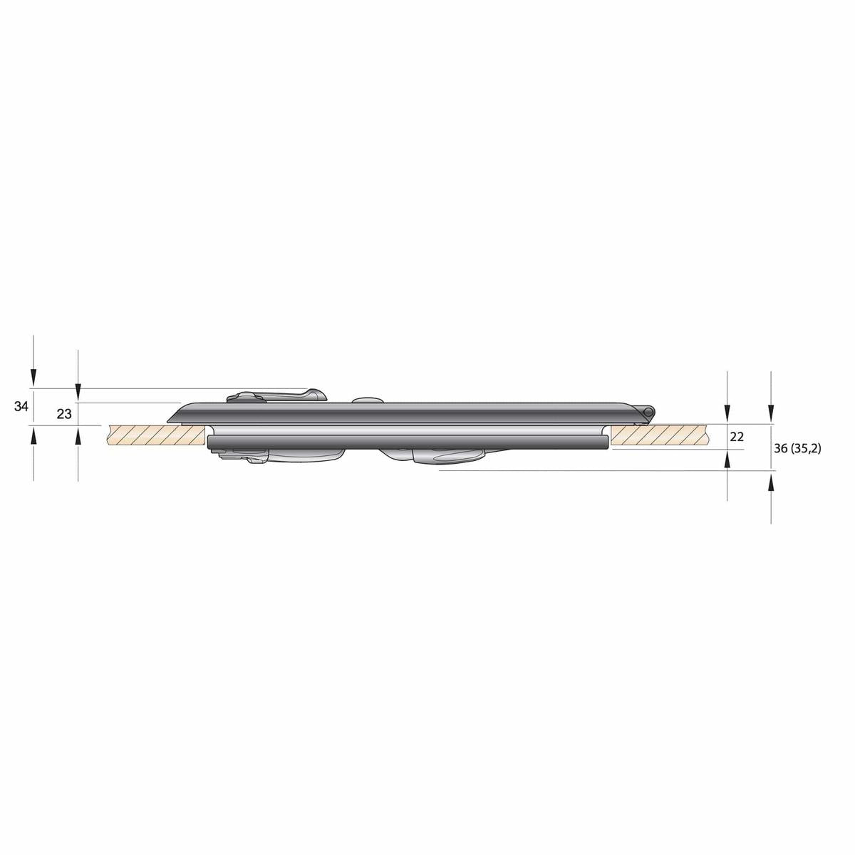 Vetus Qualifies for Free Shipping Vetus Altus Escape Hatch Typpe R520 #ALTR520SL