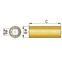 Vetus Qualifies for Free Shipping Vetus Cutlass Rubber Bearing #RL3550PH