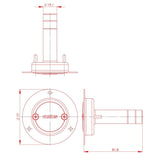 Vetus Qualifies for Free Shipping Vetus SS Angled Breather Nipple 3/4" #AB19SL