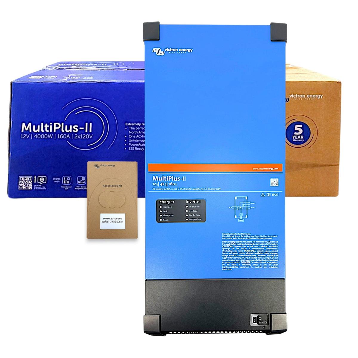 Victron Energy Qualifies for Free Shipping Victron Energy Multiplus-II 12/4k/160-50 2x120v #PMP122405200