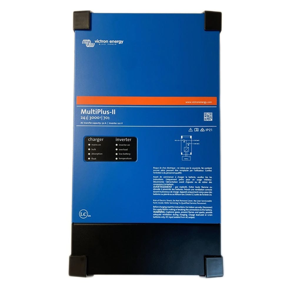 Victron Energy Not Qualified for Free Shipping Victron Multiplus-II 24/3000 70-50 120v UL Approved #PMP242305102