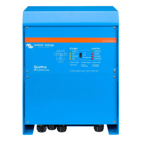 Victron Energy Not Qualified for Free Shipping Victron Quattro 48/5000/70 100/100 120v Ve Bus Ul #QUA482501102