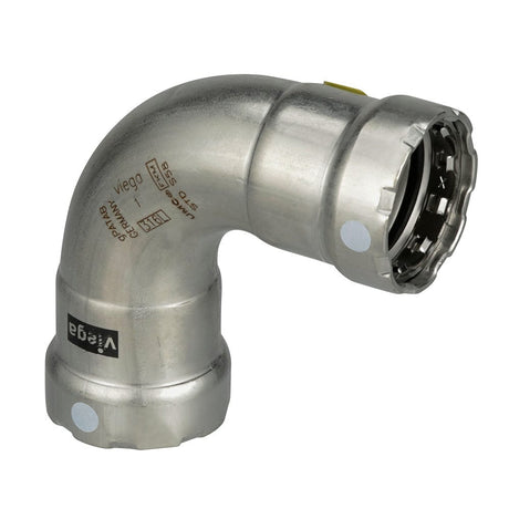Viega Qualifies for Free Shipping Viega Megapress 316 FKM 1-1/2" 90-Degree Elbow #91715