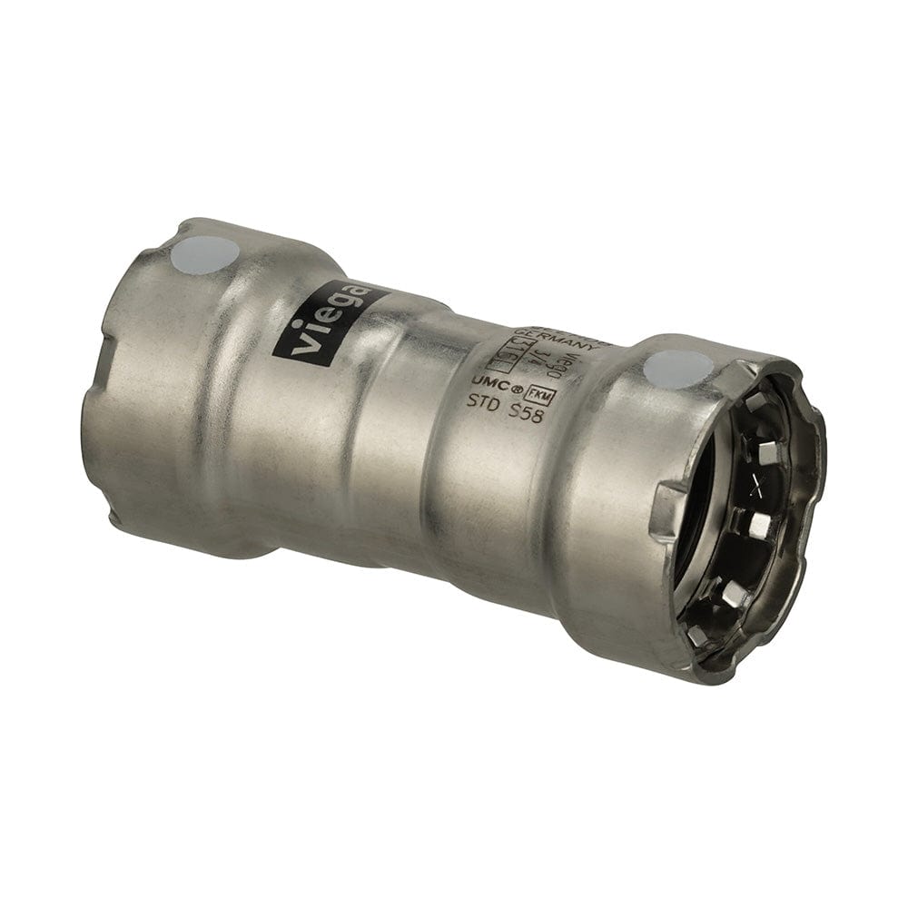 Viega Qualifies for Free Shipping Viega Megapress 316 FKM 1" Coupling with Stop #91110