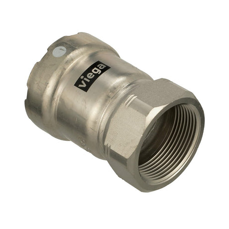 Viega Qualifies for Free Shipping Viega Megapress 316 FKM FPT Adapter 1-1/4" x 1-1/4" #91255
