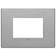 Vimar Qualifies for Free Shipping Vimar Eikon EXE Plate 3-Module Metal Matte Silver #VM22653.02