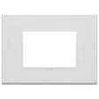 Vimar Qualifies for Free Shipping Vimar Eikon EXE Plate 3-Module Metal Matte White #VM22653.01