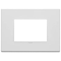 Vimar Qualifies for Free Shipping Vimar Eikon EXE Plate 3-Module Metal Matte White #VM22653.01