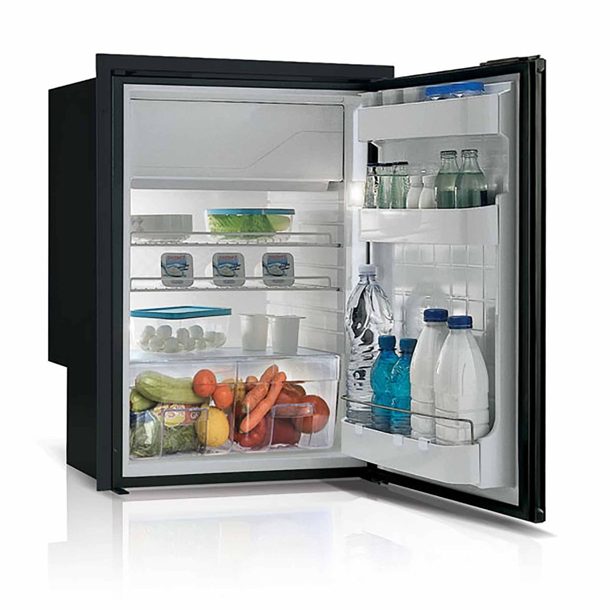 Vitrifrigo Truck Freight - Not Qualified for Free Shipping Vitrifrigo C115 Black Fridge with Freezer AC/DC #C115IBD4-F-2