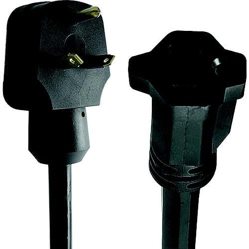 Voltec Qualifies for Free Shipping Voltec 1' 10/3 STW 30a Male to 15a Female Adapter Black #16-00553