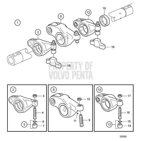 Volvo Penta Qualifies for Free Shipping Volvo Penta Adjusting Screw #21794321