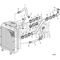 Volvo Penta Qualifies for Free Shipping Volvo Penta Charge Air Pipe #3836401