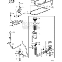 Volvo Penta Qualifies for Free Shipping Volvo Penta Dipstick Tube #21369039