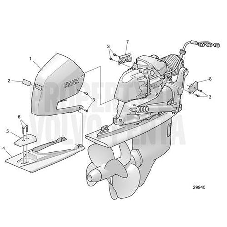 Volvo Penta Qualifies for Free Shipping Volvo Penta Flange Screw #60114434