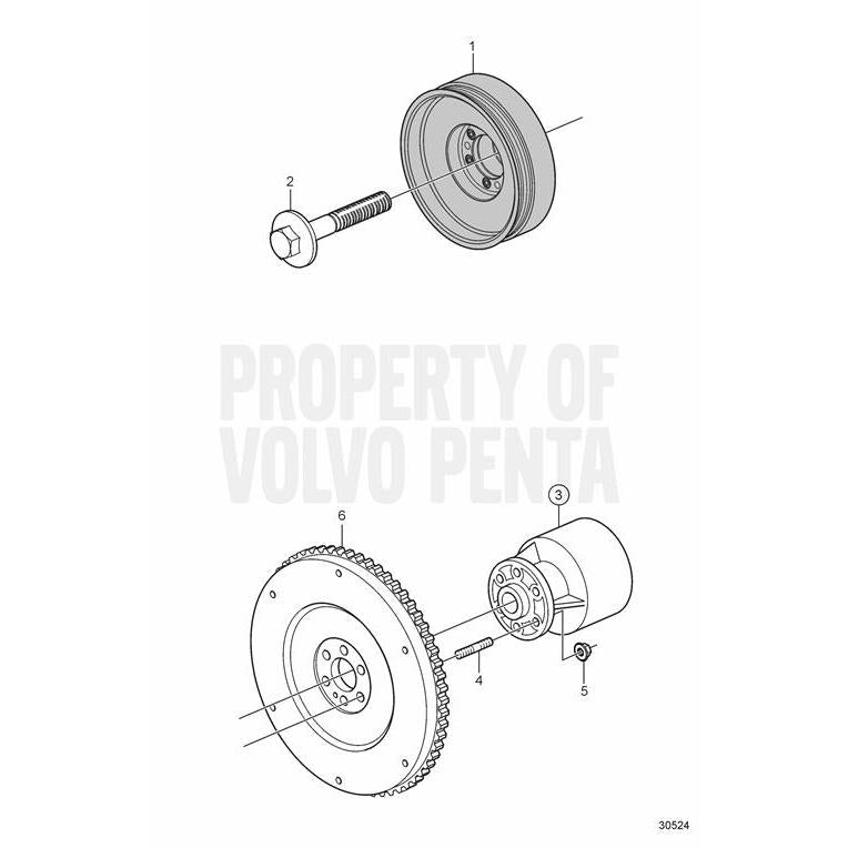 Volvo Penta Qualifies for Free Shipping Volvo Penta Flywheel #23162485