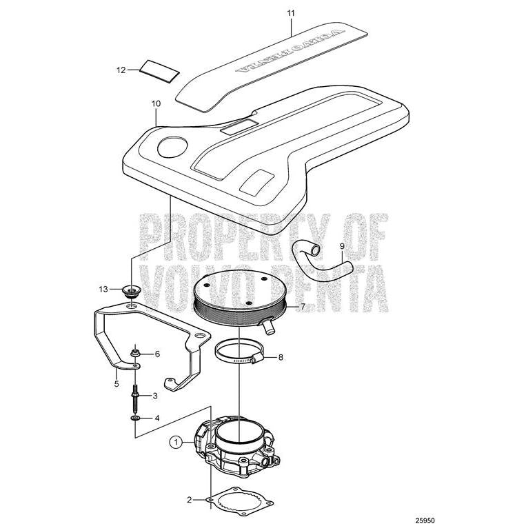 Volvo Penta Qualifies for Free Shipping Volvo Penta Gasket #3849022