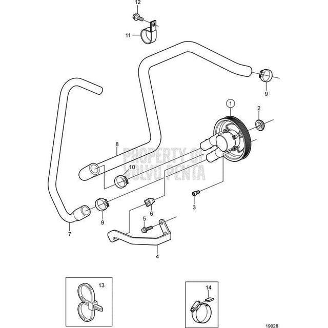Volvo Penta Qualifies for Free Shipping Volvo Penta Hose #3860159