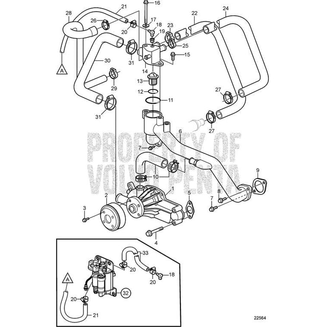 Volvo Penta Qualifies for Free Shipping Volvo Penta Hose #3860297