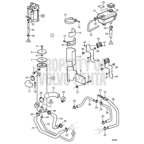 Volvo Penta Qualifies for Free Shipping Volvo Penta Hose #3860910