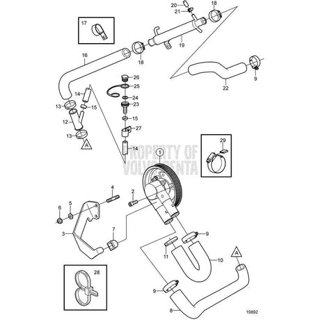 Volvo Penta Qualifies for Free Shipping Volvo Penta Hose #3862650