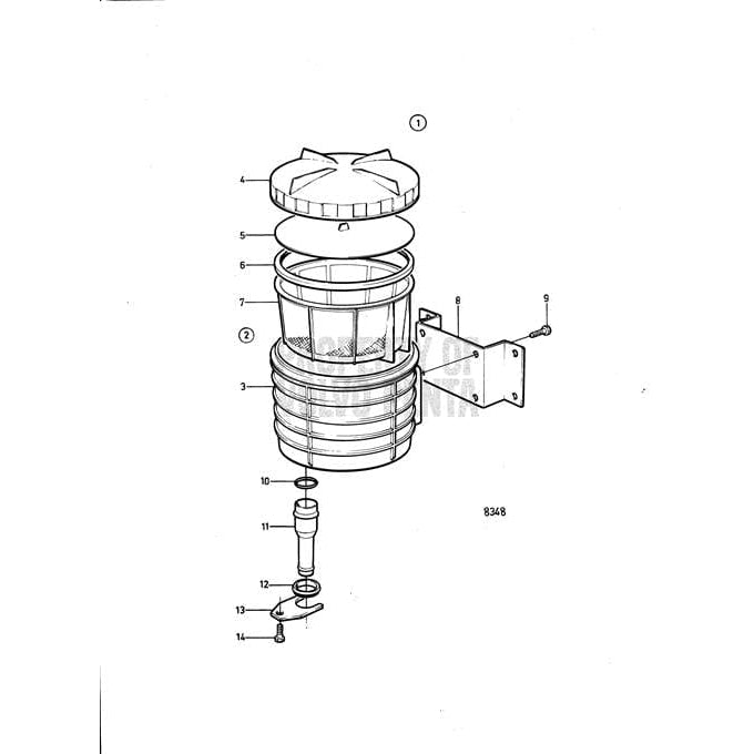 Volvo Penta Qualifies for Free Shipping Volvo Penta Sea Water Filter #21655254