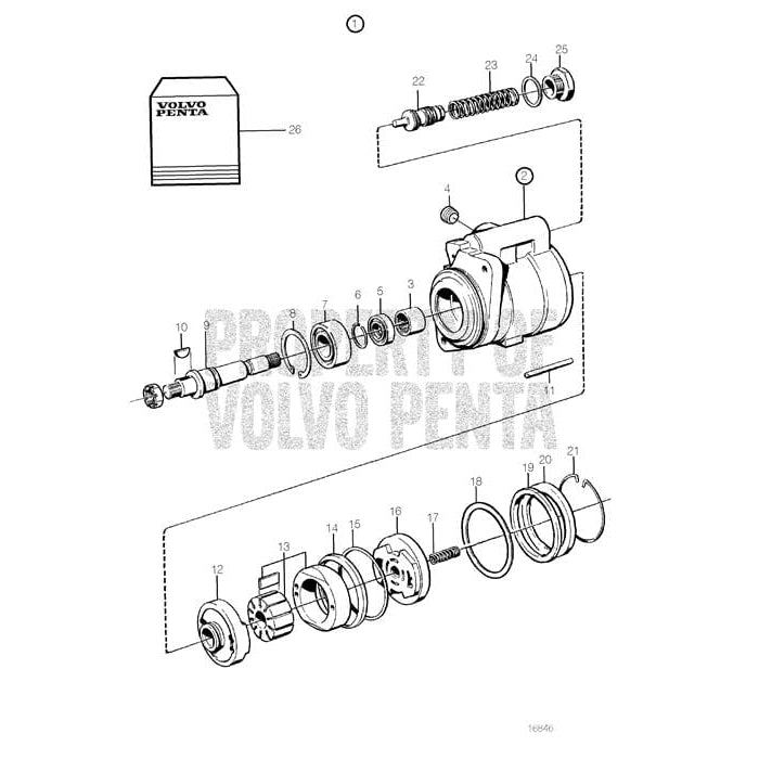 Volvo Penta 1589925 Trim Pumps | FirstChoiceMarine.com – First Choice